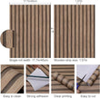 Yun-aeon Natural Wood Peel and Stick Wallpaper Wood Slats - 17.3