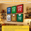 1 Pack T Shirt Display Frame, 15'' X 15'' Black Imitation Wood T Shirt Frame with 98% UV Protection Acrylic, 1
