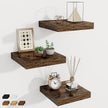 Fun Memories Square Floating Shelves for Wall, 9.3