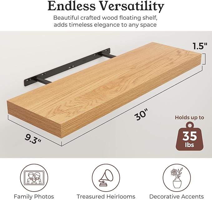 Floating Shelves for Wall, 9.3