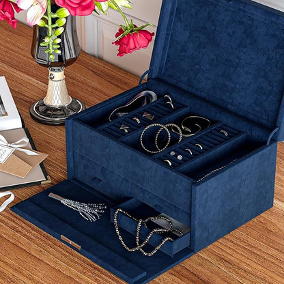 30" x 160" Large Self Adhesive Velvet Wallpaper Blue Flocking Liner Blue Felt Fabric Wallpaper Peel and Stick for Bedroom Walls Soft Velvet Paper Drawer Flock Felt Contact Paper for Jewelry
