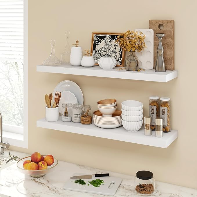 36 Inch Floating Shelves, 9.3
