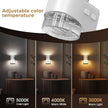 L LOHAS LED Night Light, 3CCT Bubble Night Lights Plug into Wall,4 Pack 3000K/4000k/5000K Adjustable Night Light,Dimmable Nightlights with Dusk to Dawn Sensor for Rooms Bathroom Hallway