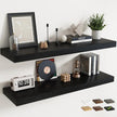 48 Inch Long Floating Shelves for Wall Set of 2, 12
