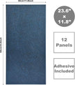 Acoustic Panels 12-Pack Soundproof Wall Panels 24