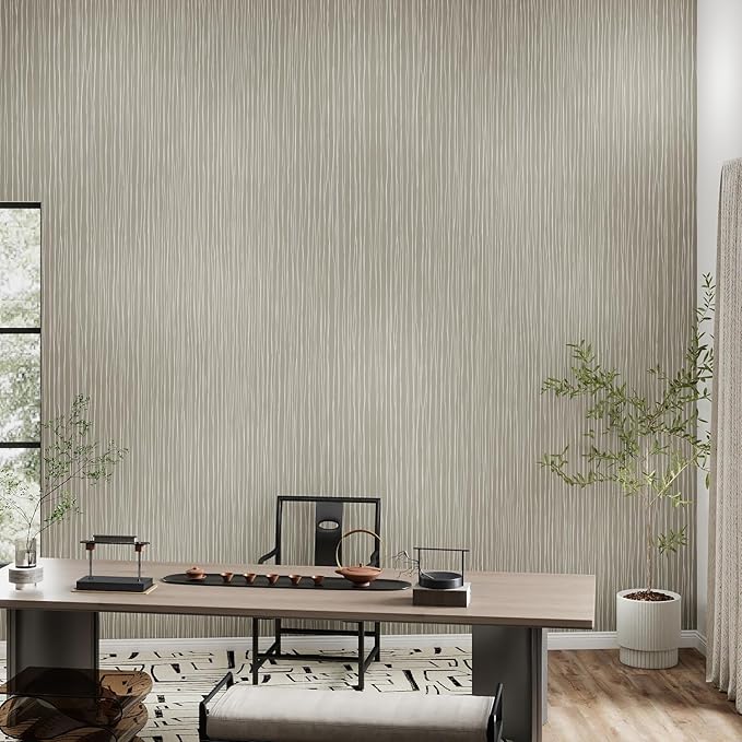 Timeet Modern Peel and Stick Wallpaper Self Adhesive Wallpaper 17.3