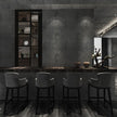TOTIO Gray Concrete Wallpaper Matte Thick Dark Grey Cement Contact Paper Peel Stick Countertop Paper Removable Waterproof Adhesive Furniture Stickers Industrial Style Vinyl Wall Sticker 24x78 inch