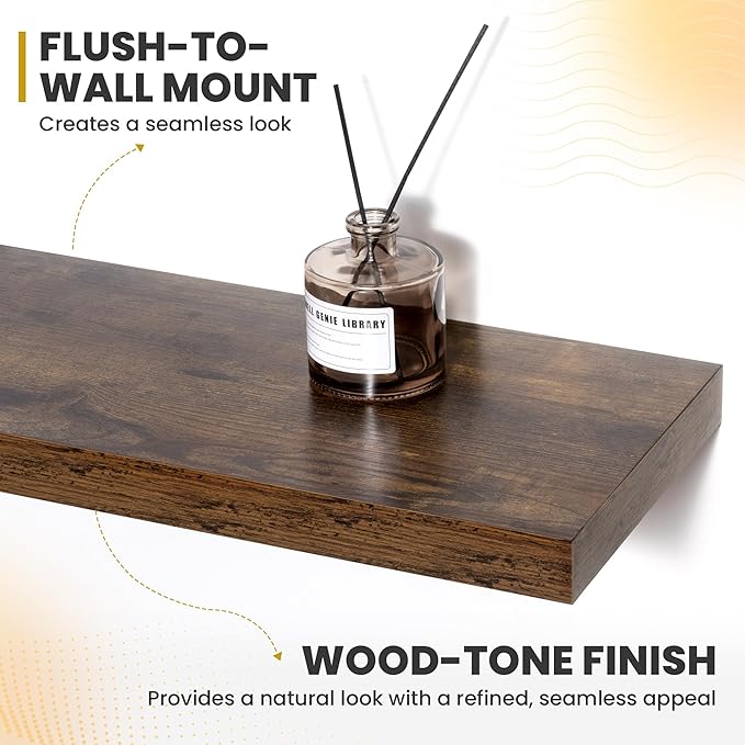 72 Inch Floating Shelves, 9.3