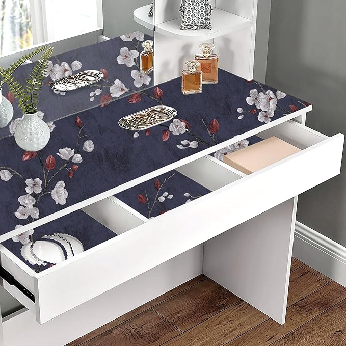 Floral Peel and Stick Wallpaper Flower Tree Contact Paper A Set of 17.5