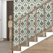 Blue Floral Wallpaper Peel and Stick Vintage Damask Contact Paper 17.5