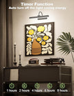 Bridika Picture Light for Wall with Remote, Rechargeable Battery Operated Picture Light, 3 Color Modes and Dimmable Classic Art Lights for Paintings, Gallery, Bedroom, Bathroom with Timer Black 2