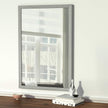 Amazon Basics Rectangular Wall Mount Mirror for Bedroom, Living Room, Entryway, 24