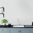 Beige Grey Grasscloth Wallpaper Peel and Stick 15.74