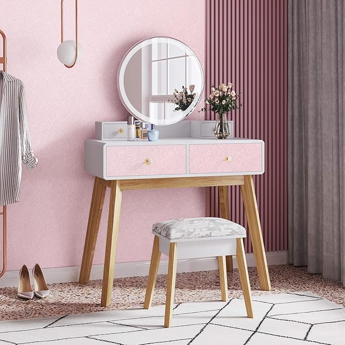 Pink Silk Wallpaper Embossed Peel and Stick Wallpaper A Set of 17.7 inch X 480 inch Textured Self-Adhesive Removable Contact Paper Waterproof Vinyl Roll for Bedroom Cabinet Furniture