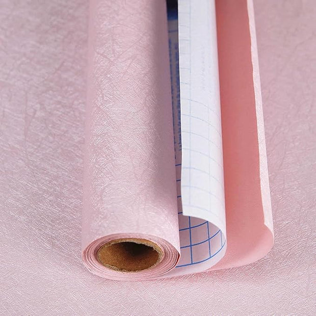 Pink Peel and Stick Self Adhesive Wallpaper - Removable Waterproof Bathroom Countertop Contact Paper - Kitchen Vinyl Wrap for Cabinet Countertops - Wall Cover Counter Top Paper 15.7" X 590.5"