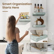 Marsmiles Square Floating Shelves for Wall, 10