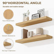 Dreamland 32 Inches Floating Shelves for Wall, 9.3