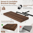 30 Inch Floating Shelves for Wall Set of 2, 12