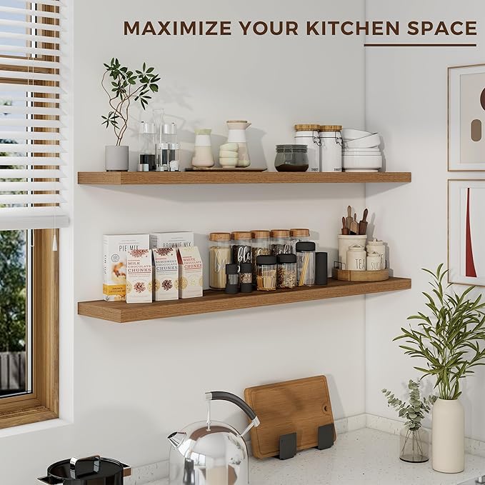 Dreamland 55 Inches Floating Shelves for Wall, 9.8
