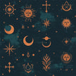FLFK Vintage Mystic Peel & Stick Wallpaper - 16