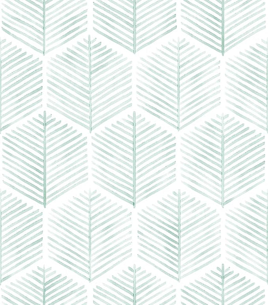 MelunMer Modern Peel and Stick Wallpaper Boho Contact Paper for Cabinets/Drawers 787In L 17.3In W Self Adhesive Removable Wallpaper for Bedroom/Bathroom Waterproof Geometric Contact Paper Green/White