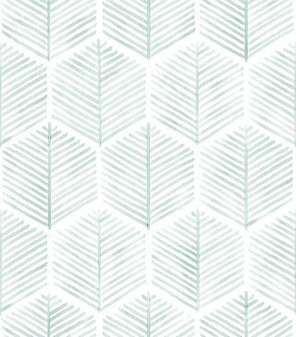 MelunMer Modern Peel and Stick Wallpaper Boho Contact Paper for Cabinets/Drawers 197In L 17.3In W Self Adhesive Removable Wallpaper for Bedroom/Bathroom Waterproof Geometric Contact Paper Green/White