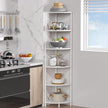 6 Tier Corner Shelf Stand, 54.4