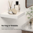 Square Floating Shelves for Wall, 12