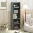 Furinno LUDER Book Shelf, 5-Tier Bookshelf, Bookcase, 9.4