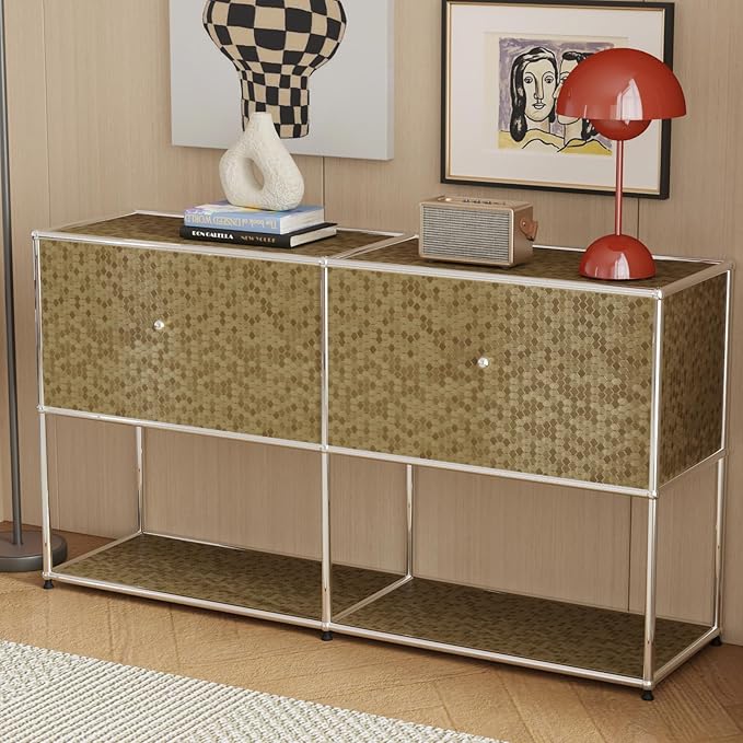 CRE8TIVE Metallic Mustard Gold Peel and Stick Wallpaper Textured 12