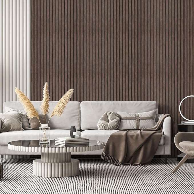 Yun-aeon Natural Wood Peel and Stick Wallpaper Wood Slats - 17.3