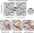 Brick Wallpaper Peel and Stick Wallpaper 17.3