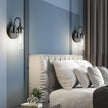 Aipsun Black Wall Sconces Set of Two, Sconces Wall Lighting Hardwired Wall Sconce Indoor Wall Light for Living Room Hallway (Exclude Bulb)