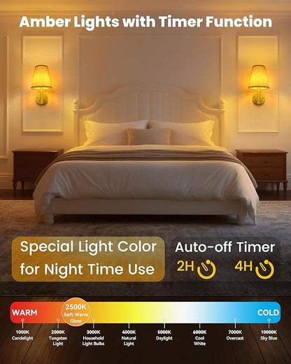 Battery Operated Wall Sconces Lights for Bedroom Set of 2, Wireless Rechargeable LED Wall Lamp with Remote & Touch Control, Wall Mount Lighting Fixture for Living Room, Satin Gold