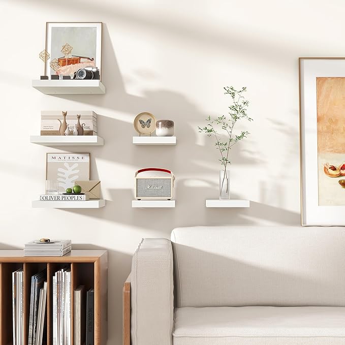 Square Floating Shelves for Wall 12