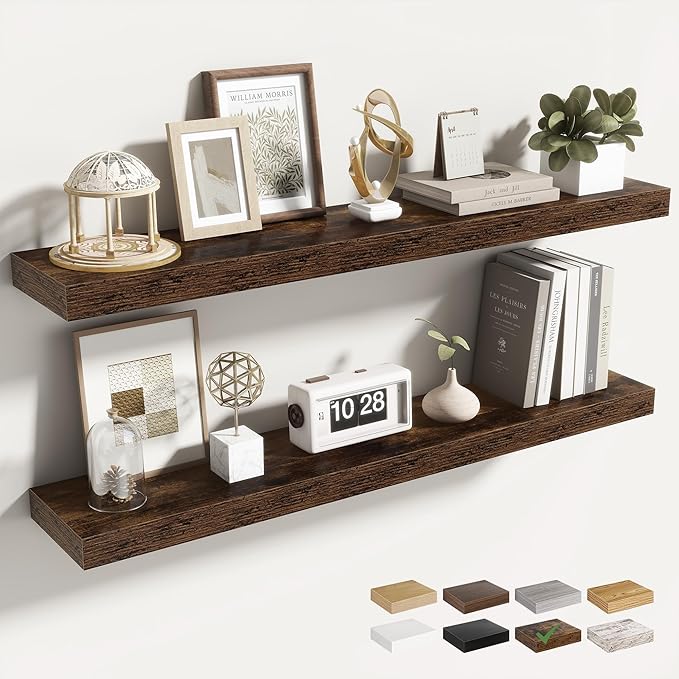 36 Inch Floating Shelves for Wall 2 Pack, 36
