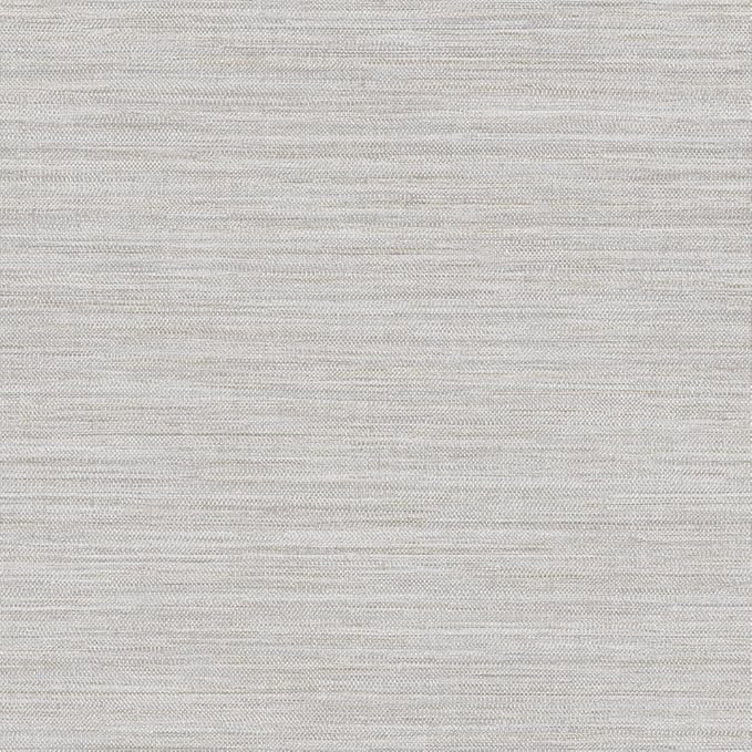 Tempaper Textured Pewter Grey Horizontal Faux Grasscloth Removable Peel and Stick Wallpaper, 20.5 in X 16.5 ft, Made in The USA