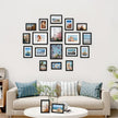Vittanly Picture Frames Set of 20, Picture Frames Collage Wall Decor for Wall Mounting or Tabletop Display, Gallery Wall Frame Set with 4Pcs 8x10, 8Pcs 5x7 and 8Pcs 4x6, Black