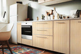 Heroad Contact Paper Peel and Stick Wallpaper Wood Contact Paper for Cabinets and Drawers Countertops Modern Natural Light Wood Grain Oak Maple Cherry Removable Paper Vinyl