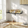 Love-KANKEI Wide Floating Shelves for Wall, Black 16