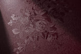 Dark Red Peel and Stick Wallpaper Floral Textured Wallpaper 17.7inch x 78.7inch Red Embossed Contact Paper Self Adhesive for Shelf Liner Crimson Flower Removable Wall Paper Decor Vinyl