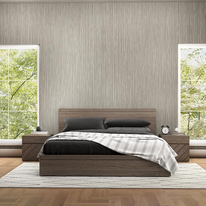 Timeet Modern Peel and Stick Wallpaper Self Adhesive Wallpaper 17.3