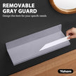 YOHOM Gray Adhesive Floating Shelf No Drilling for Bathroom Tile Wall Stick on Shower Shelf Rack Organizer 14.96inch