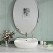CRE8TIVE Large Size Mint Green Grasscloth Peel and Stick Wallpaper Textured 24