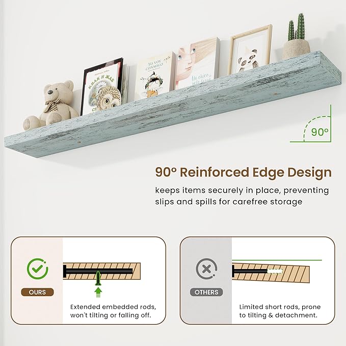 72in Floating Shelves for Wall, 72