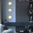 Cityelf 3 Set Sunburst Mirrors for Wall Decorative Metal Mirrors Small Mirror Sets Decor Hanging Mirror Wall Sculpture for Bedroom Living Room Entryway