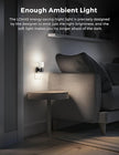 L LOHAS LED Night Light,Dimmable Night Lights Plug into Wall, Acrylic Nightlights with 0-100 LM Adjustable Brightness, 5000K Plug in Night Light with Dusk to Dawn Sensor, for Bathroom Hallway