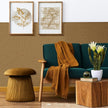 WADILE Grasscloth Peel and Stick Wallpaper 23.6in x 472in, Textured Contact Paper for Cabinets, Faux Linen Wall Paper Pull and Stick, Fabric Vinyl Wallpaper Self Adhesive Coffee