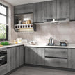 Stickyart Gray Wood Contact Paper Peel and Stick Wallpaper Wood 15.8