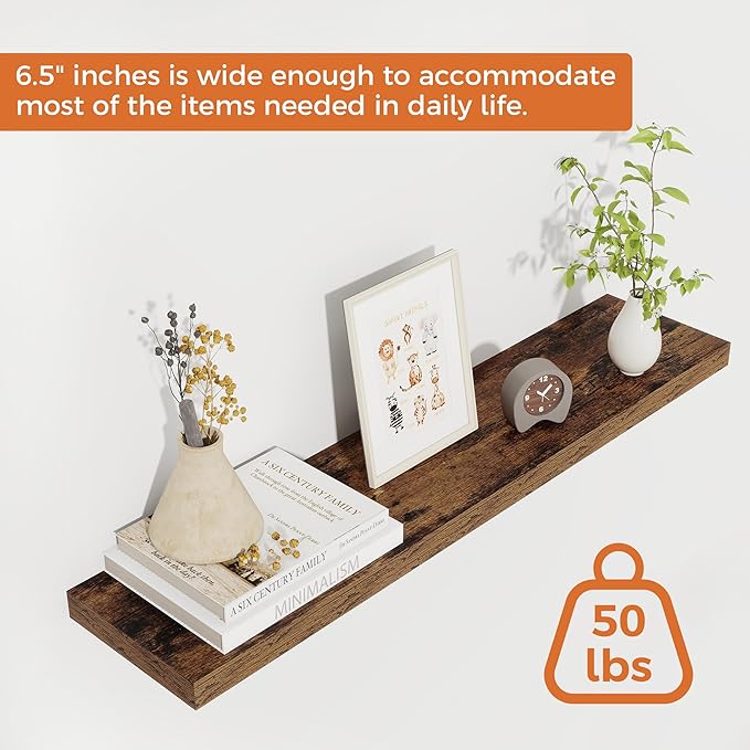 Fun Memories Floating Shelves for Wall, 30